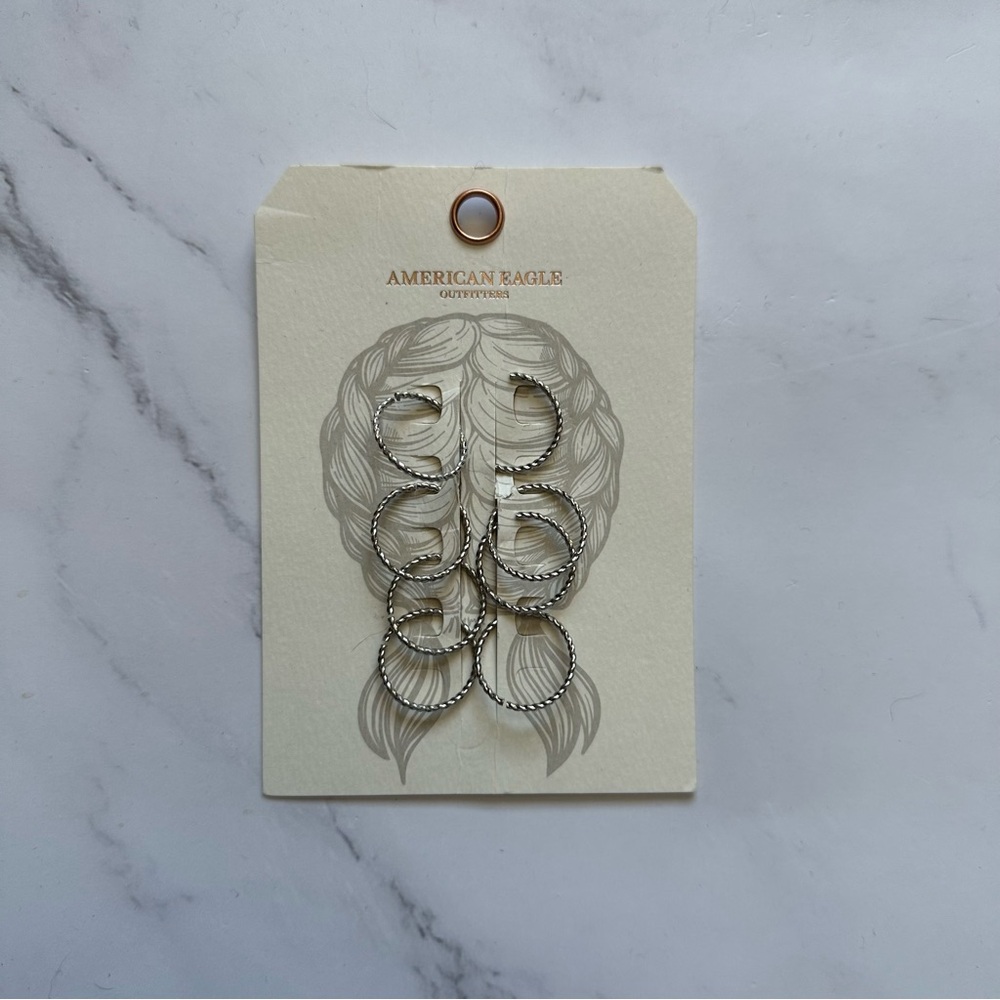 NWT American Eagle Outfitters OS Hair Charms (Set of 8)